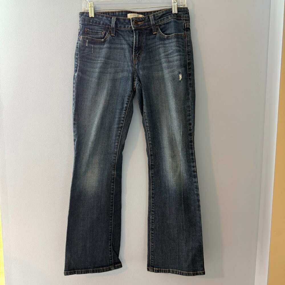 Levi’s 545 Women’s Jeans Size 6 Regular Low Boot Cut Distressed